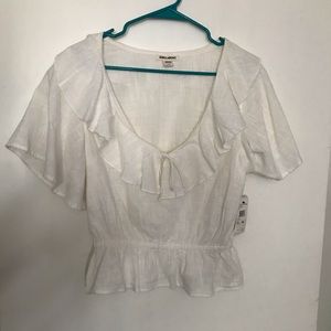Billabong White Blouse NWT